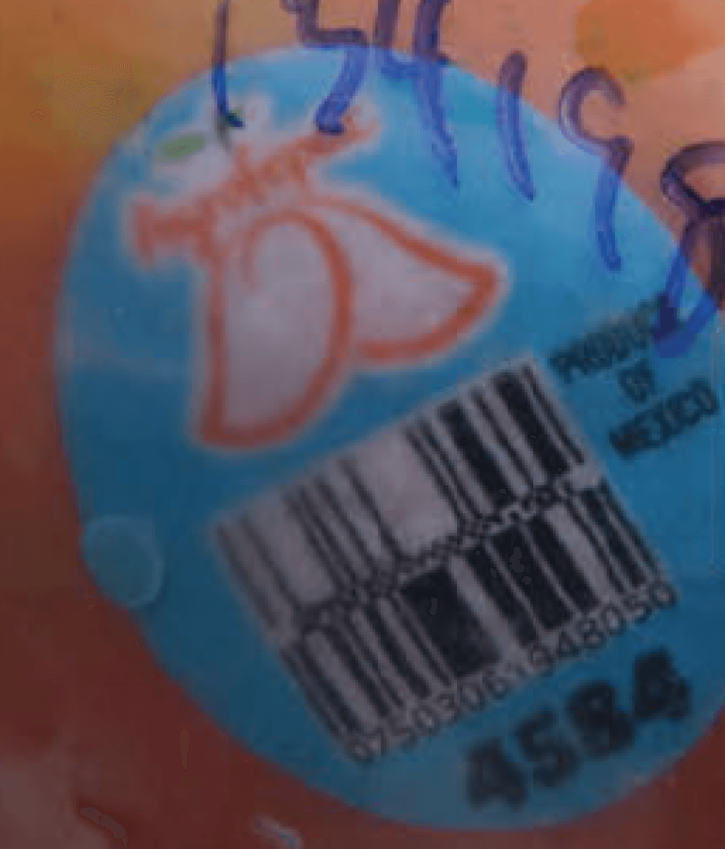 Official recall image of Fresh mangoes