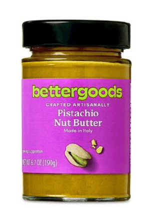 Official recall image of Pistachio Nut Butter