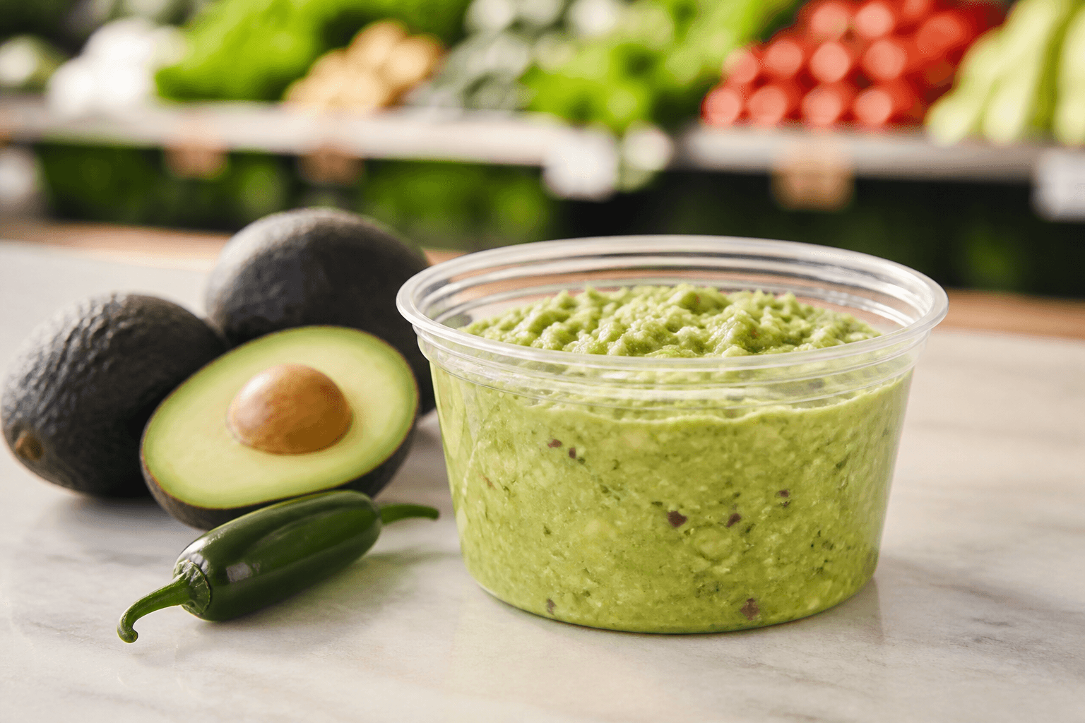 Representative image of Whole Foods guacamole varieties