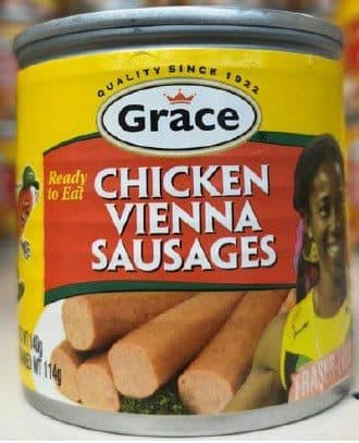 Official recall image of Ready to Eat Chicken Vienna Sausages